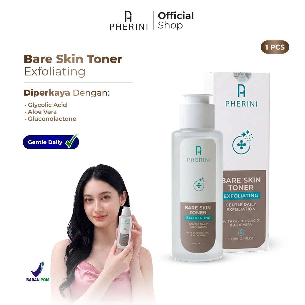 Bare Skin Toner Exfoliating
